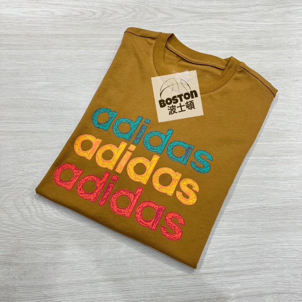 Adidas M MULT G T 男 短袖 上衣 圓領 T-shirt 黑 HS2523 卡其 HS2525-細節圖3