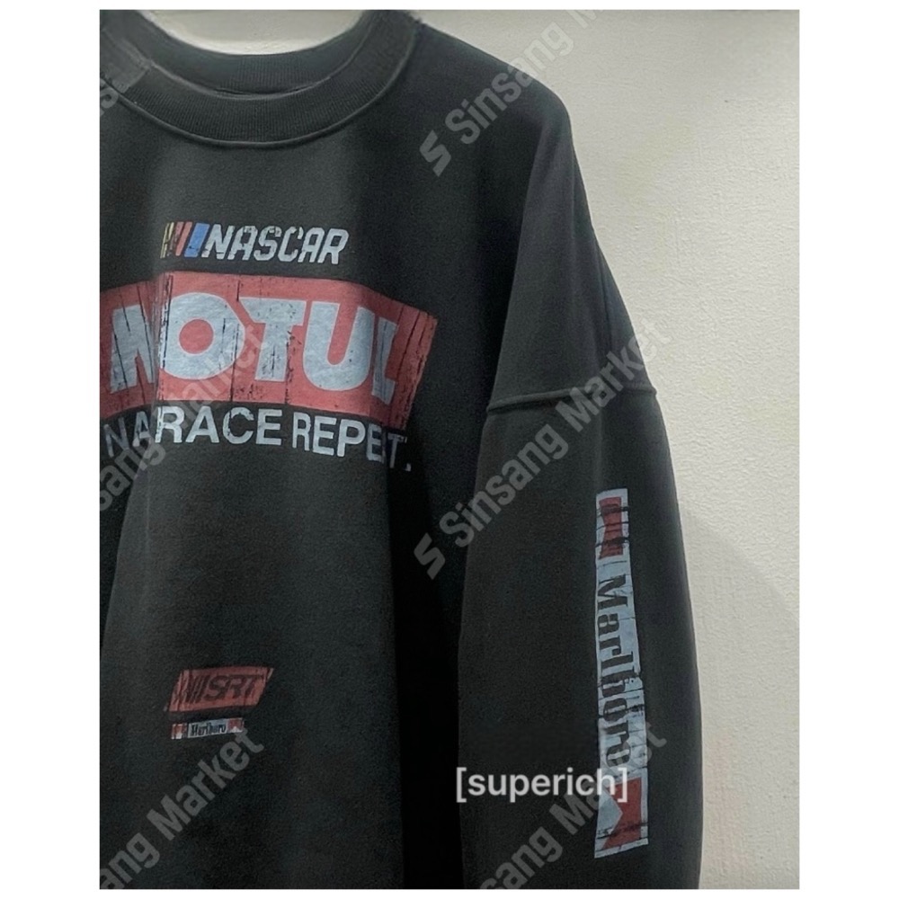 【SupeRich】韓貨代購連線🇰🇷男女可穿水洗仿舊大學tee-細節圖2