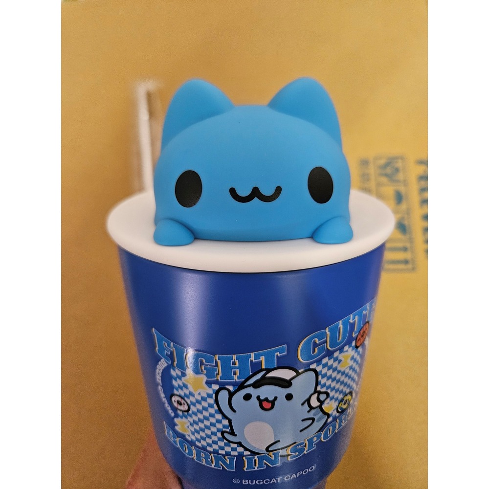(全新) 7-11 貓貓蟲咖波 造型冰壩杯-細節圖2
