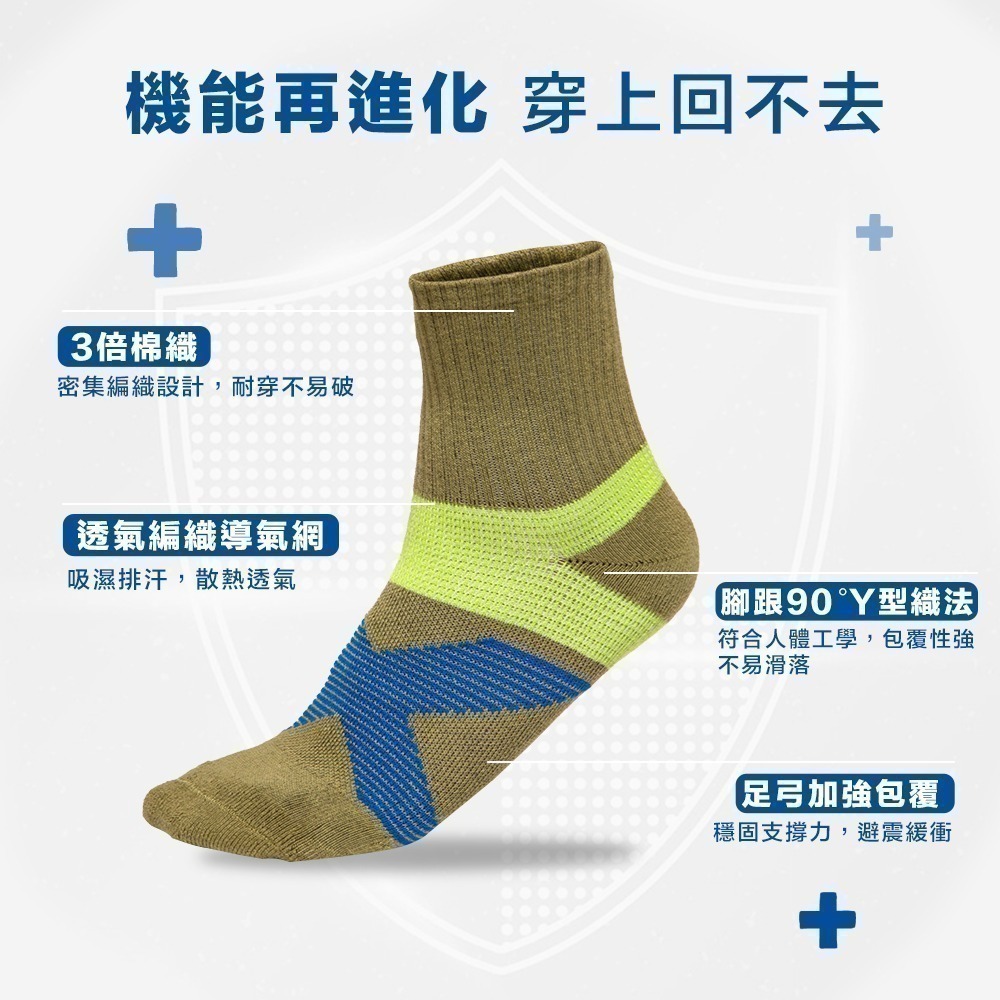 【限時購】(三雙優惠 單雙只要$99) 足弓機能除臭襪 (一件無接單，請以3的倍數下單)-細節圖4