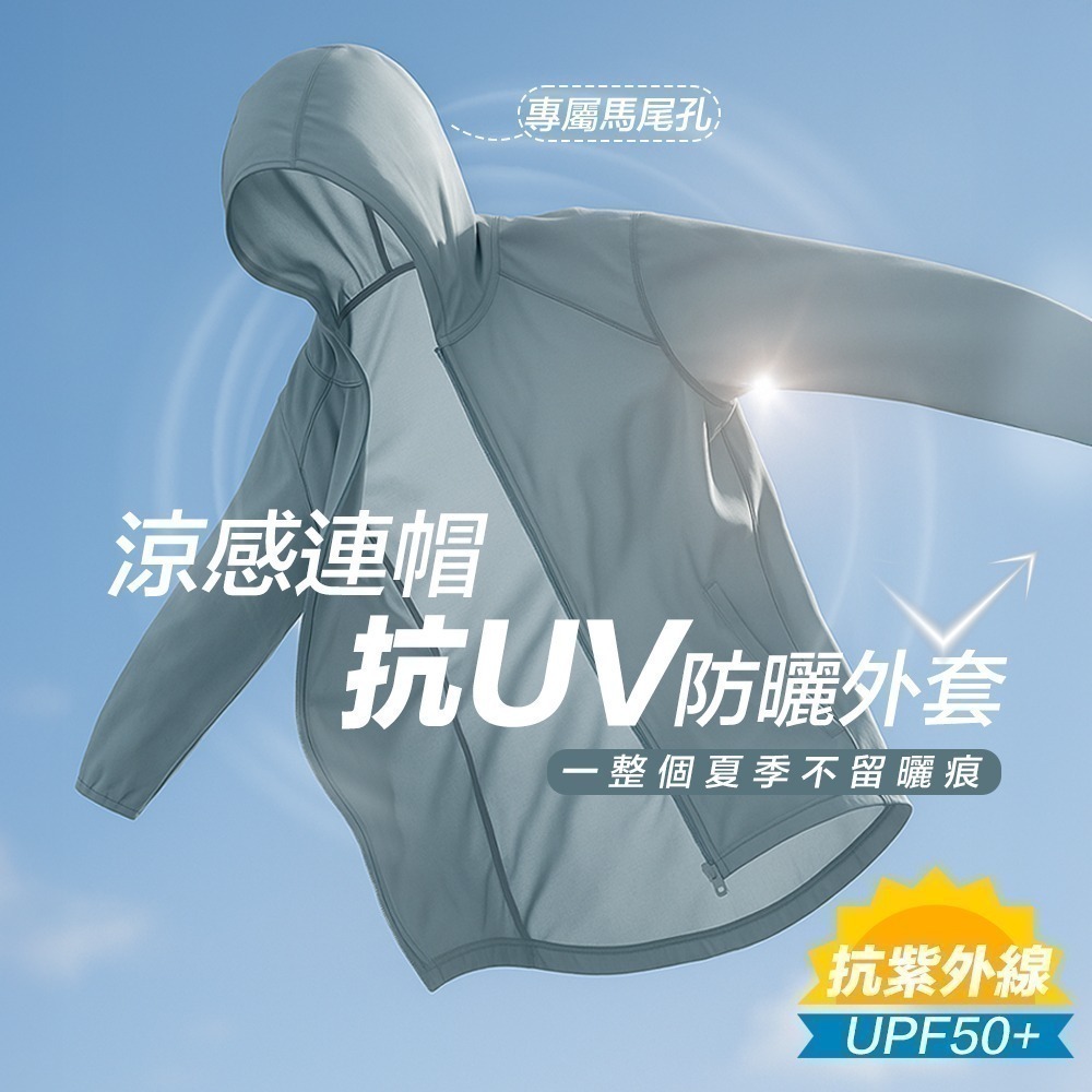 【限時購】抗曬涼感外套 防曬外套 遮陽外套 騎車防曬外套-細節圖2