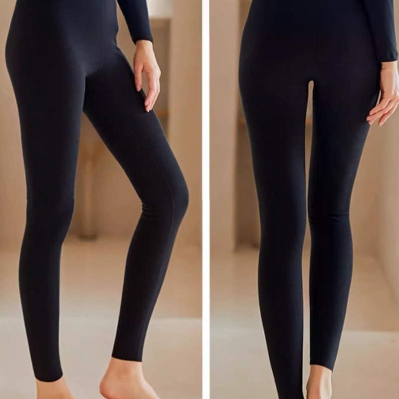 女生保暖褲【黑色XL號】建議50~70kg