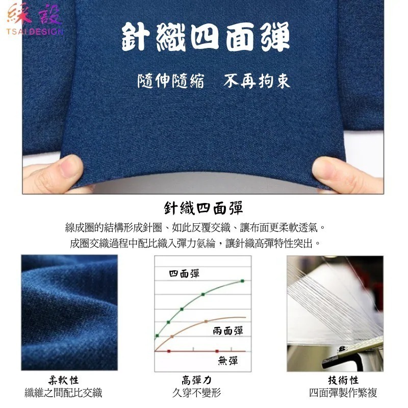 【7-ELEVEN門市團購】牛仔超彈珍瘦褲 長褲 中大尺碼女褲 超大彈力 軟牛仔 S-5XL 綵設-細節圖5