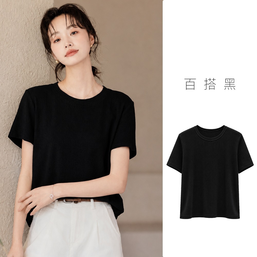 冰絲涼夏T三件組 涼感衣女（平均單件$133）短袖T恤 (一件無接單，請以3的倍數下單)-規格圖9