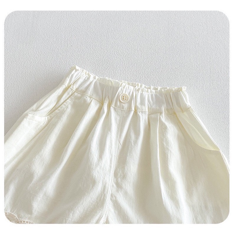 灰藍格紋無袖娃娃衫+花邊蕾絲褲套裝（無拆賣）-細節圖8