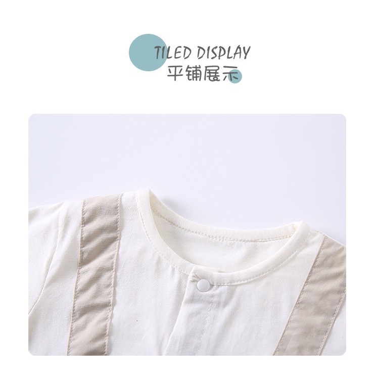 滑板狗狗假吊帶開襟爬服-細節圖5