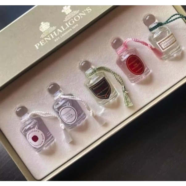 沁肌小舖~在台現貨~Penhaligon＇s 潘海利根女性小香禮盒（5ml *5）~開立發票-細節圖2