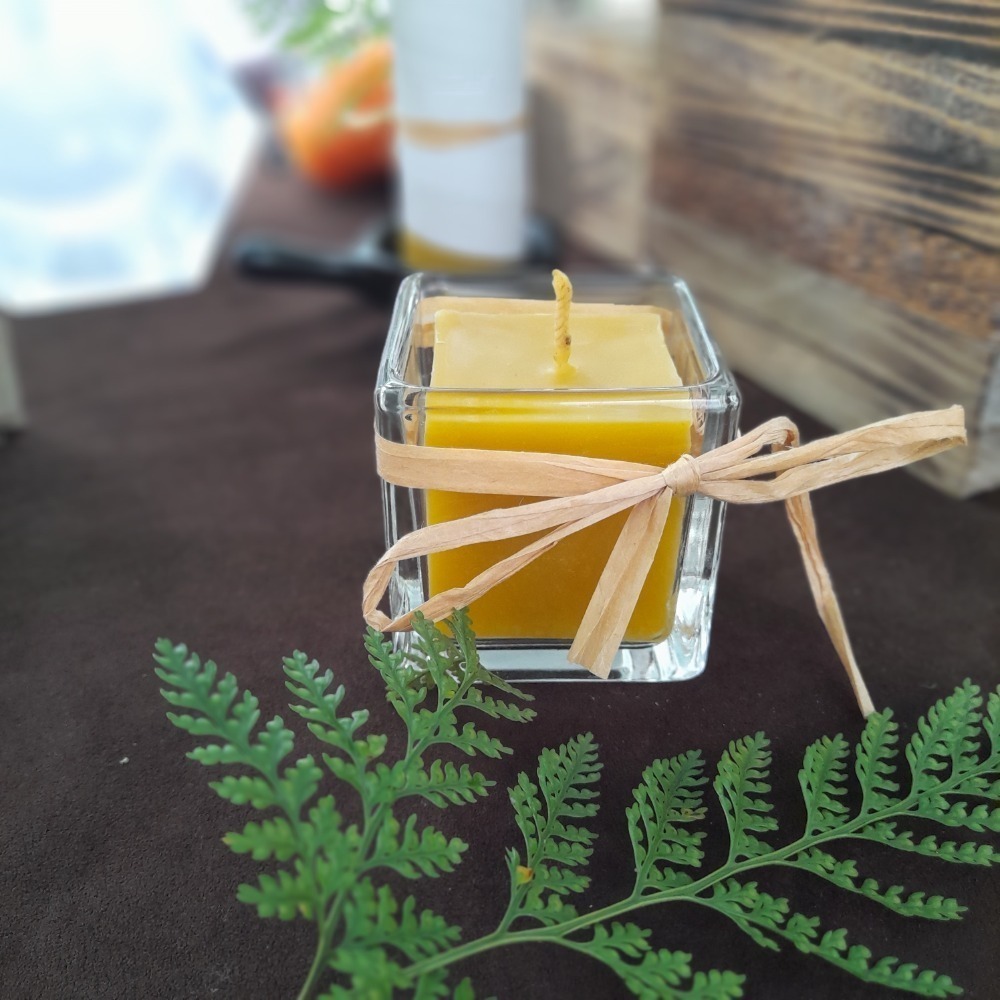 〈牧野工坊〉蜂蠟精油香氛蠟燭-細節圖2