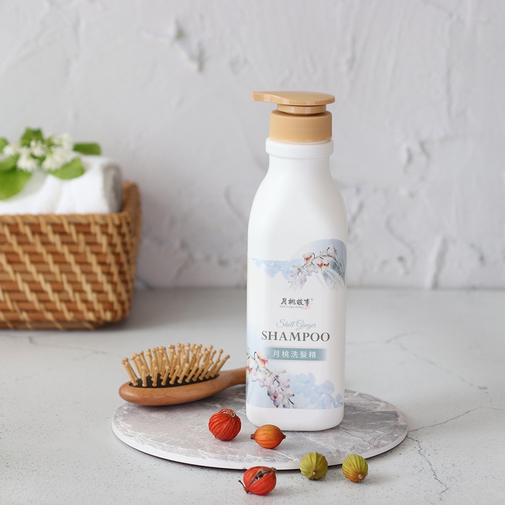月桃洗髮乳 600ml SHAMPOO。洗髮+調理+滋養 三效合一。-細節圖2