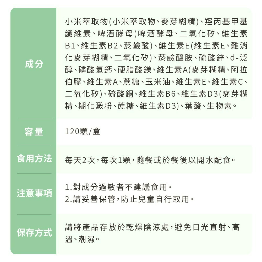 【德風】 安維優法絲密膠囊(120顆/盒) (生物素+鋅+銅)-細節圖8