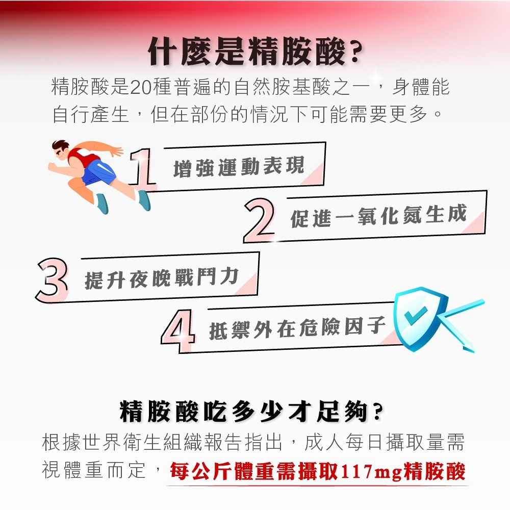 【德風】安維優精胺酸粉*1盒共30包(德國進口L-左旋精胺酸)-細節圖2