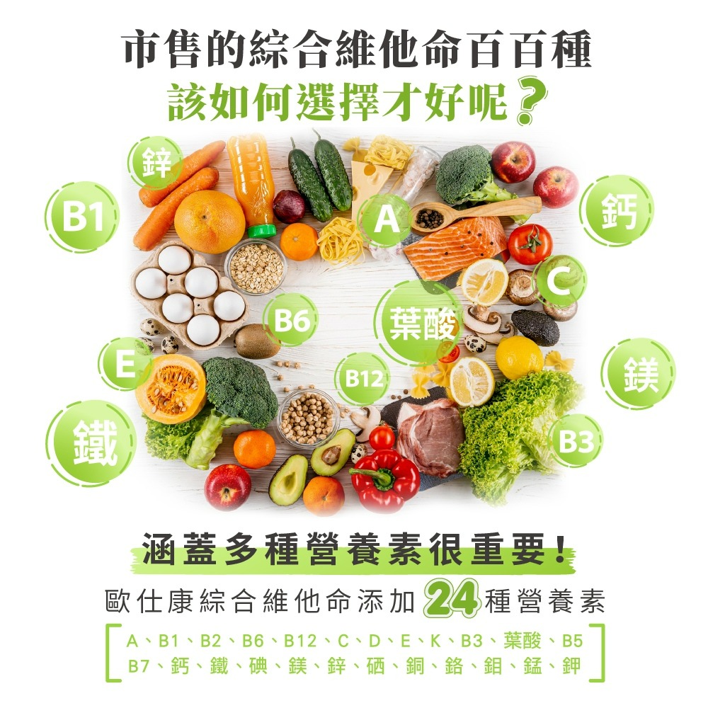 【德風】歐仕康綜合維他命錠(100錠/瓶)(德國原裝進口)-細節圖3