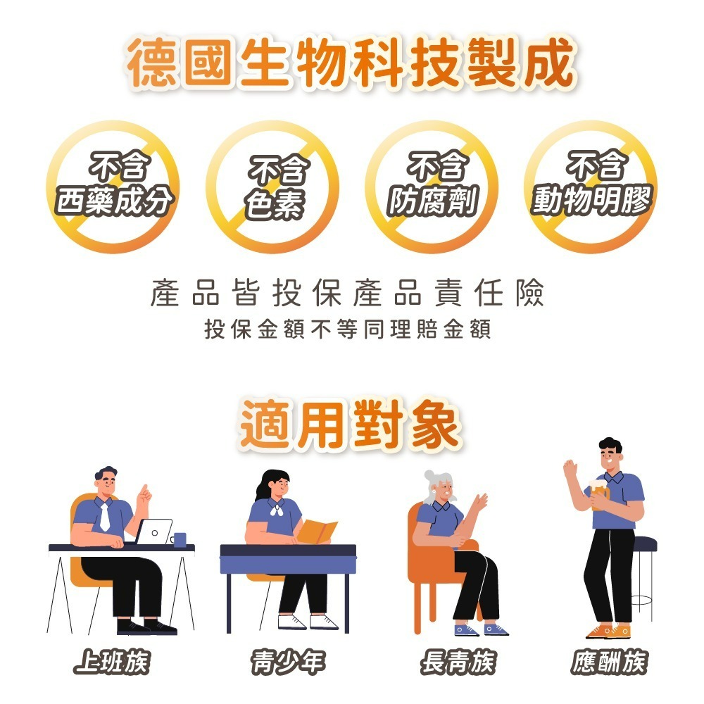 【德風】恩世蔓長釋C錠*1瓶共90顆(德國長效緩釋型維他命C/維生素C/vitamin c)-細節圖5