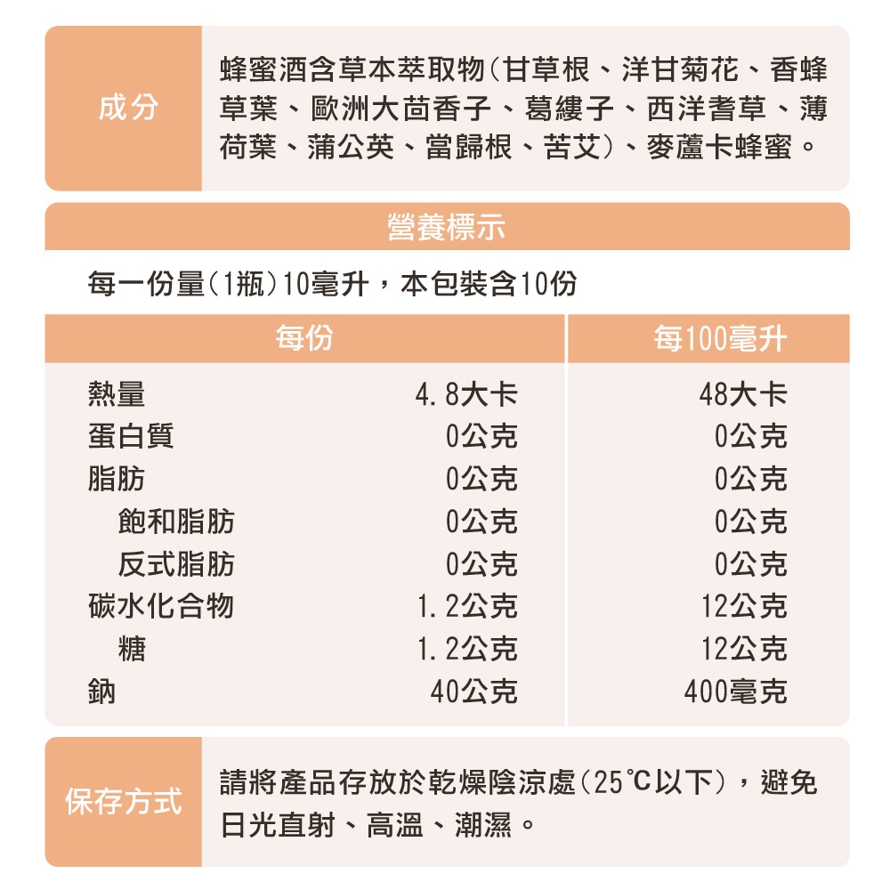 【德風】愛蔚舒康( 10ml*10瓶/盒) (促進食慾、幫助消化)-細節圖7