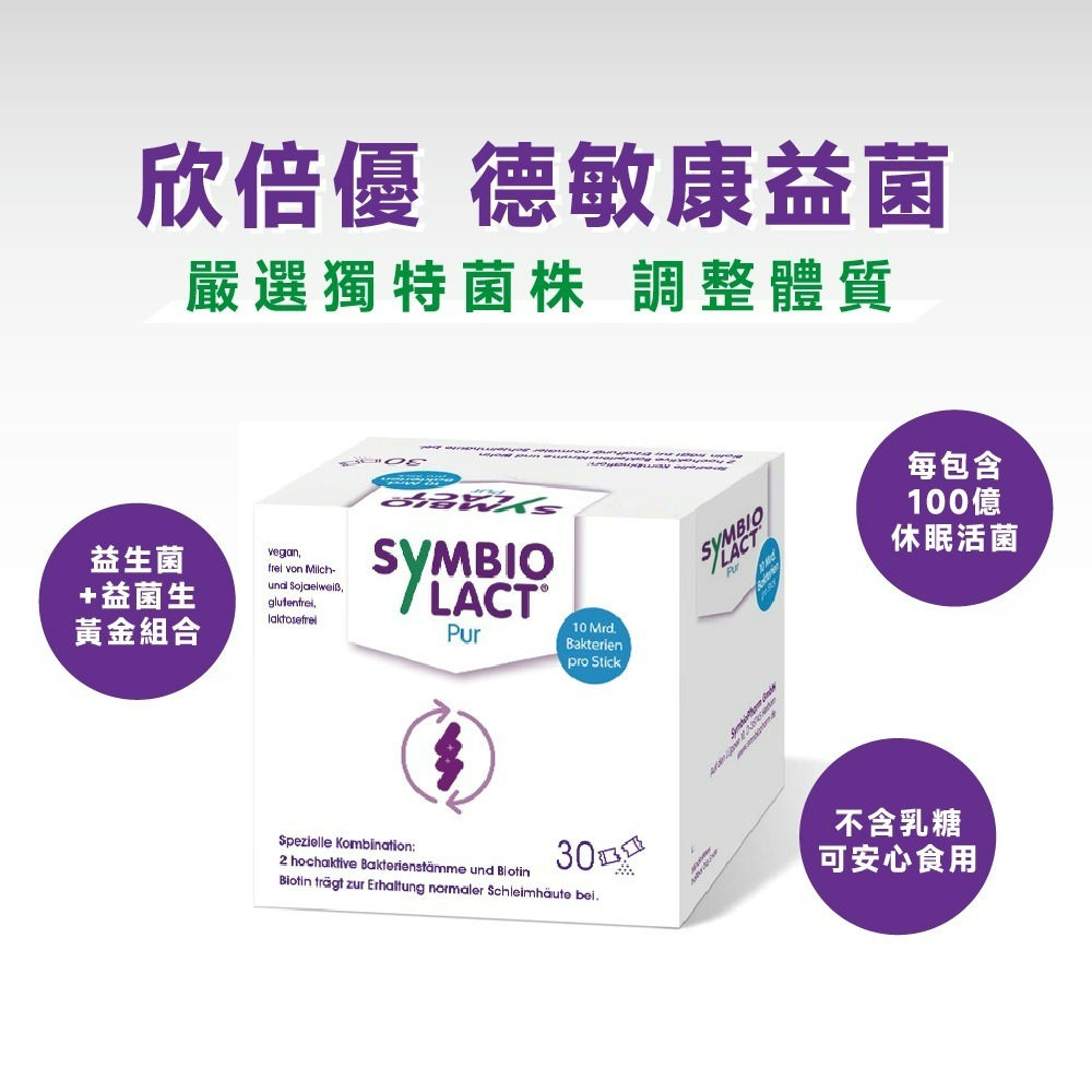 【德風】欣倍優德敏康益菌(30包/盒)(每包含有100億專利益生菌)-細節圖2