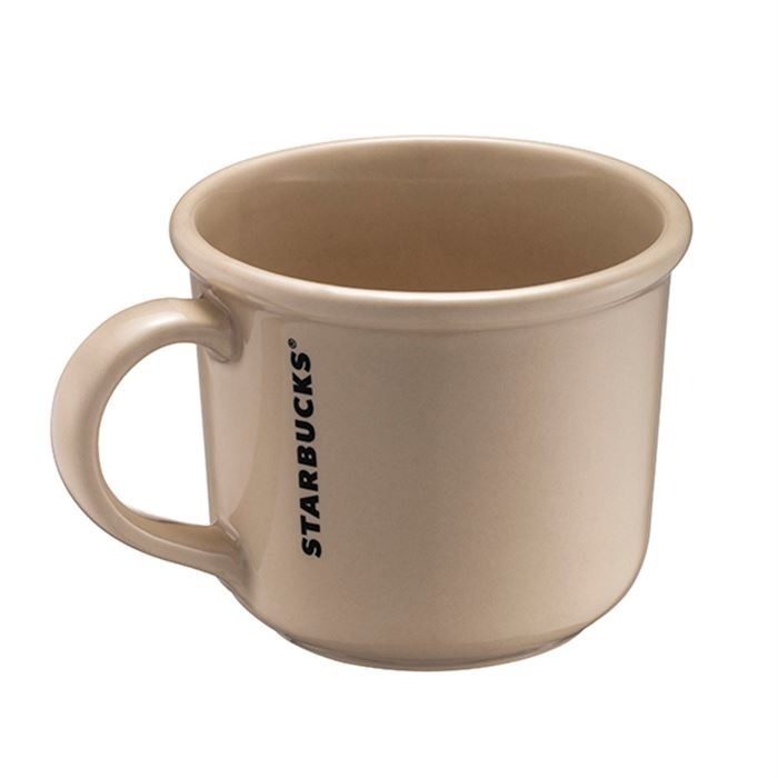 星巴克米色浮雕女神馬克杯-細節圖2