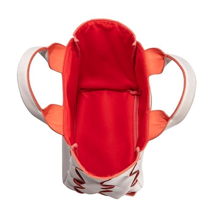 星巴克撞色女神編織提袋-細節圖3