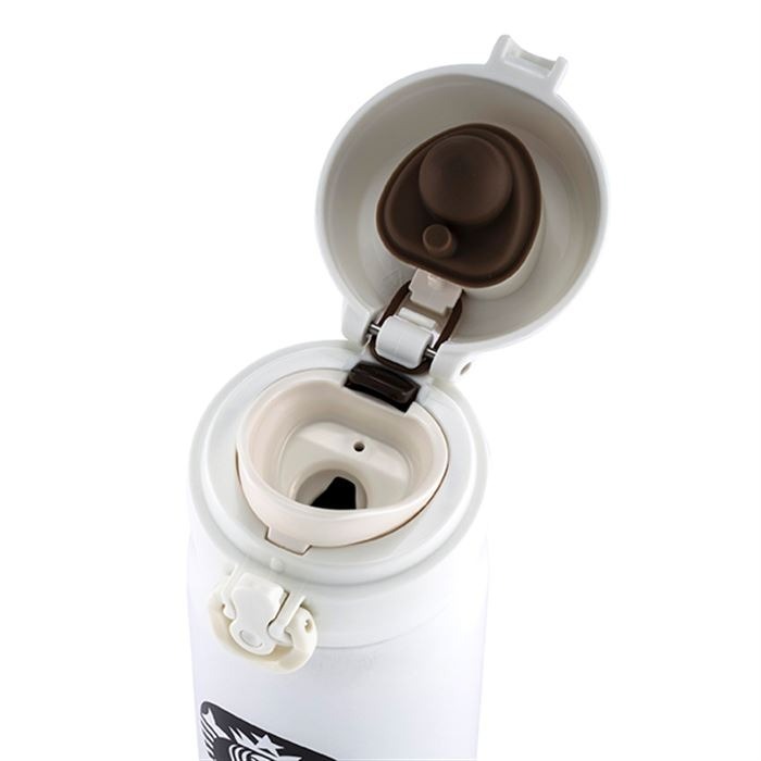 星巴克500ml黑女神白色隨身瓶-細節圖3