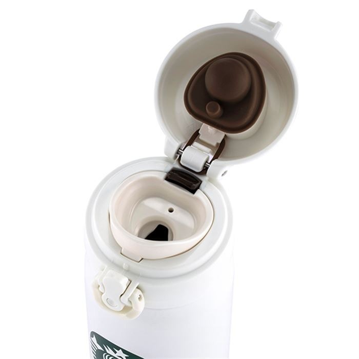 星巴克500ml綠女神白色隨身瓶-細節圖3