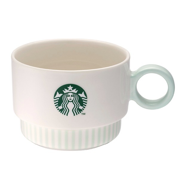 星巴克女神薄荷綠杯盤組-細節圖2