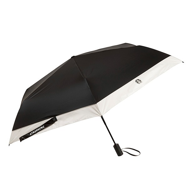 星巴克黑品牌自動折疊傘-細節圖2