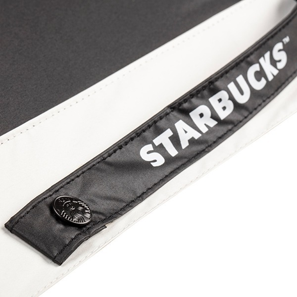 星巴克黑品牌自動折疊傘-細節圖6