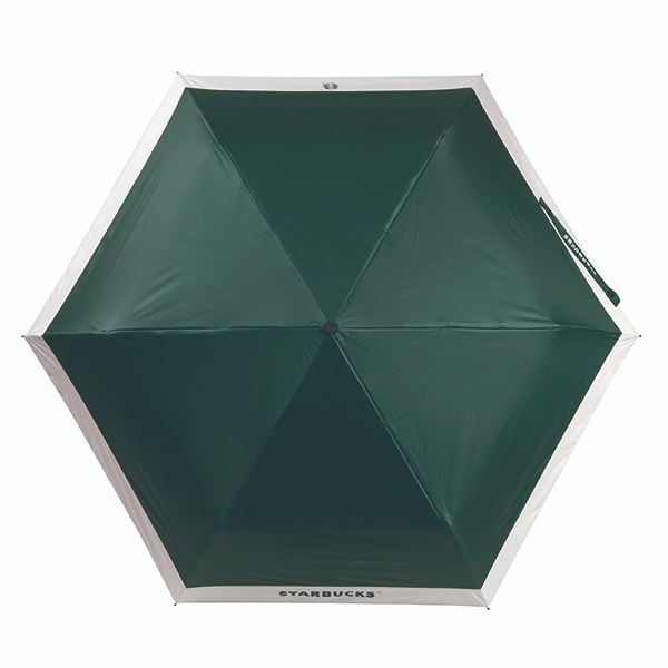星巴克綠品牌自動折疊傘-細節圖3