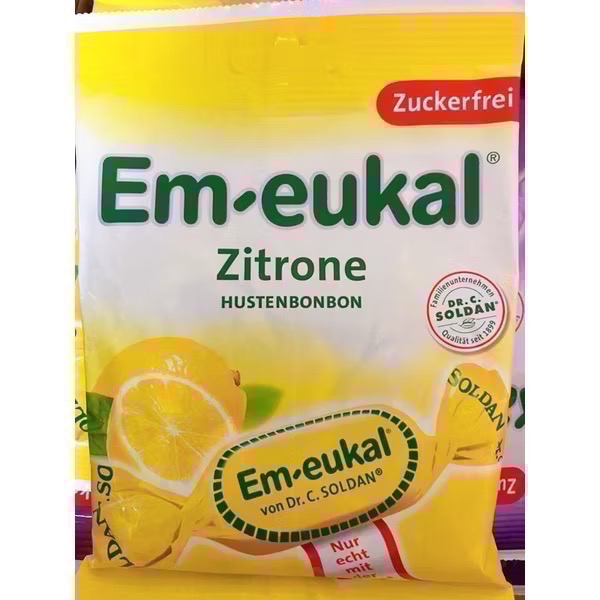 🔥現貨效期新🔥德國🇩🇪索丹（無糖）潤喉糖  尤加利薄荷糖、鼠尾草糖、沙棘果糖、檸檬糖🍋、黑醋栗夾心、薑橙糖-規格圖14