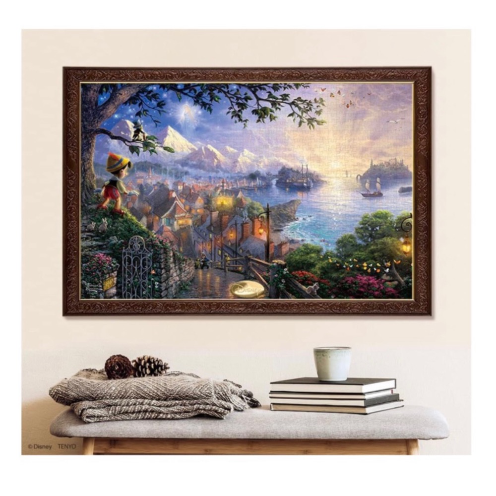 現貨 日本 Tenyo 拼圖 1000片 正版 木偶奇遇記 皮諾丘 向星星許願-細節圖4