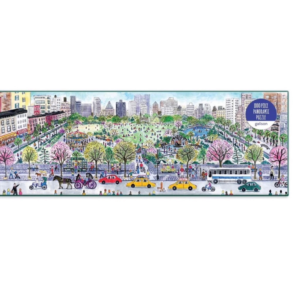現貨 美國拼圖 Galison 1000片 公園景觀 Michael Storrings Cityscape 全景 正版-細節圖5