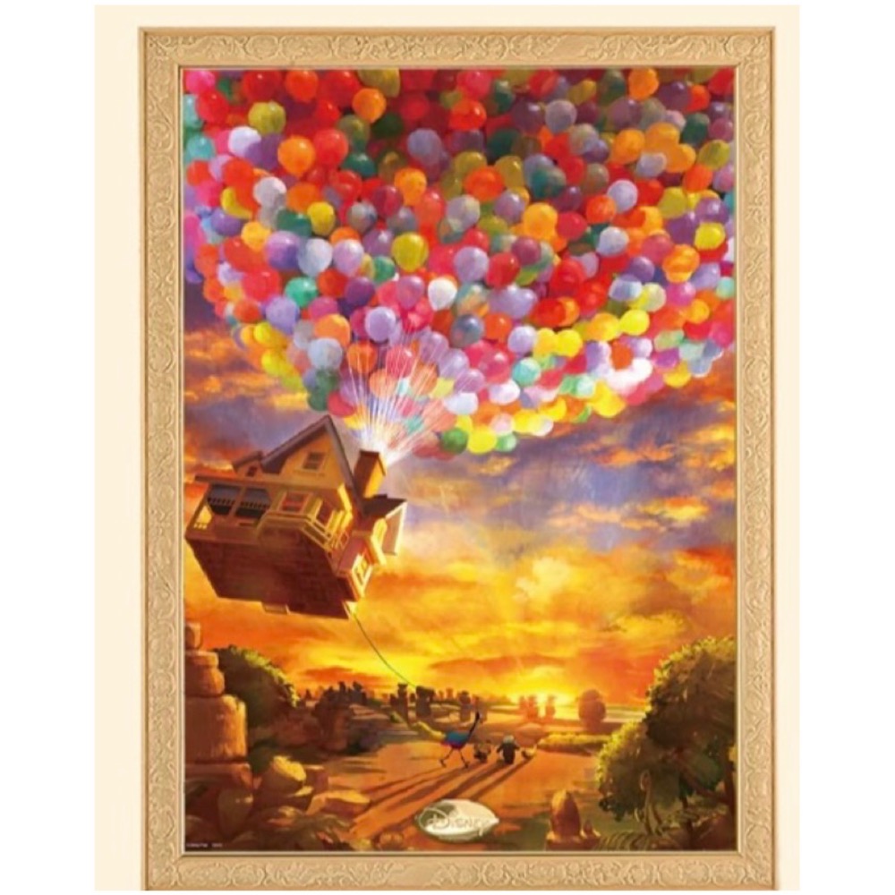 現貨 正版 日本 Tenyo 1000片 拼圖 正版 Disney 迪士尼 天外奇蹟 前往約定之地 卡爾爺爺的飛行屋-細節圖5