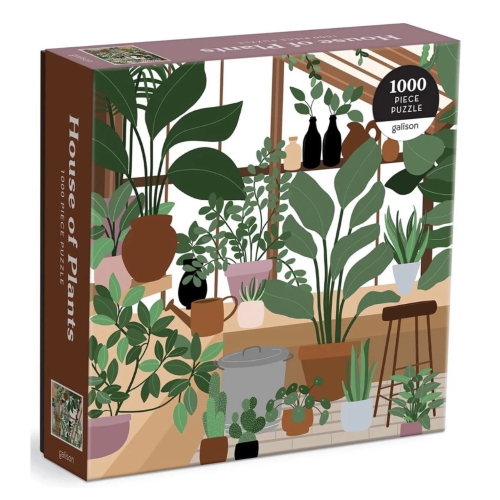 現貨 美國拼圖 Galison 1000片 House of Plants 植物之家 觀葉植物 正版