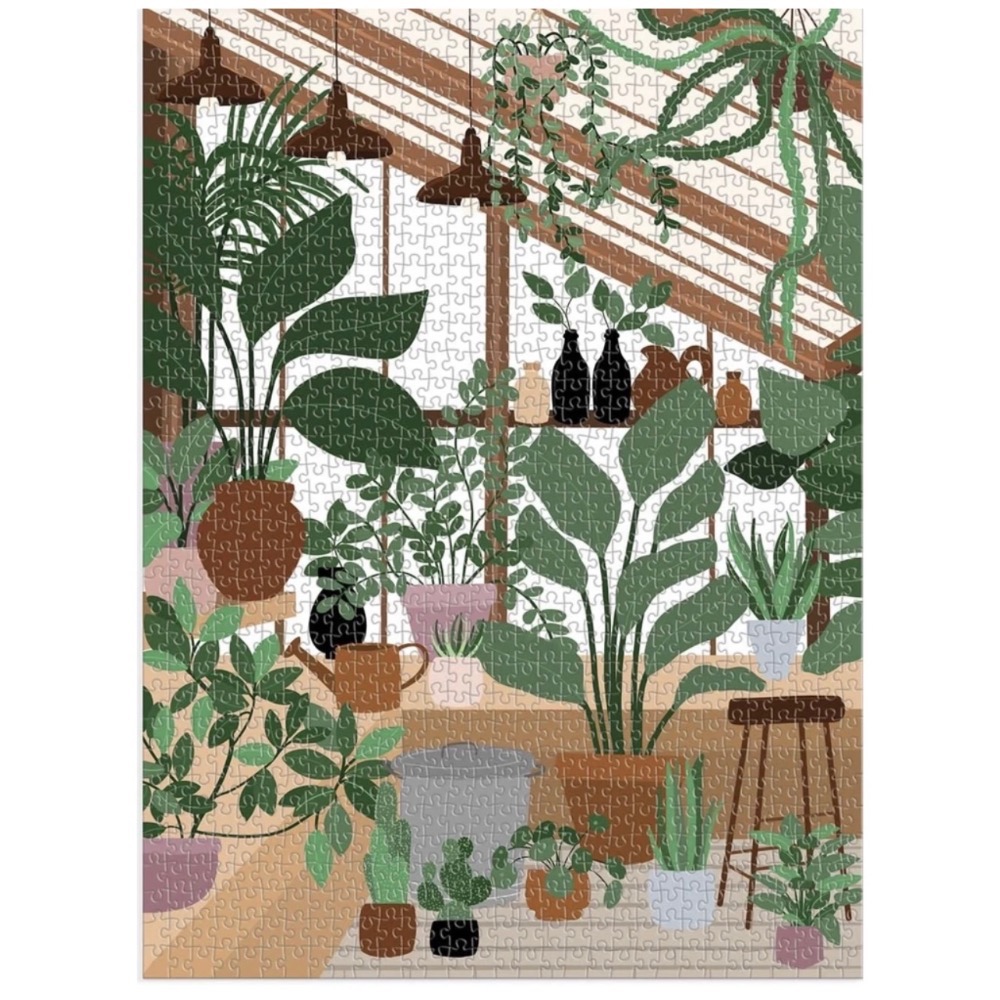 現貨 美國拼圖 Galison 1000片 House of Plants 植物之家 觀葉植物 正版-細節圖3