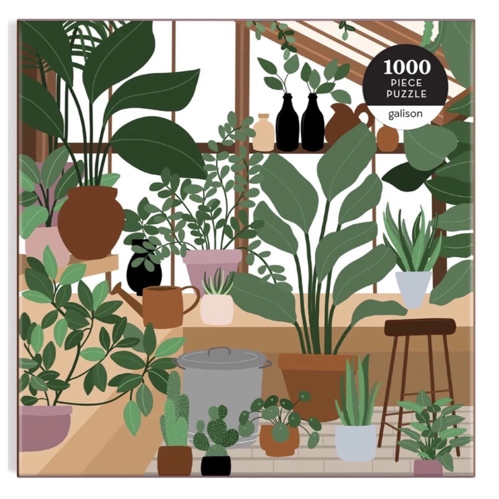 現貨 美國拼圖 Galison 1000片 House of Plants 植物之家 觀葉植物 正版-細節圖4