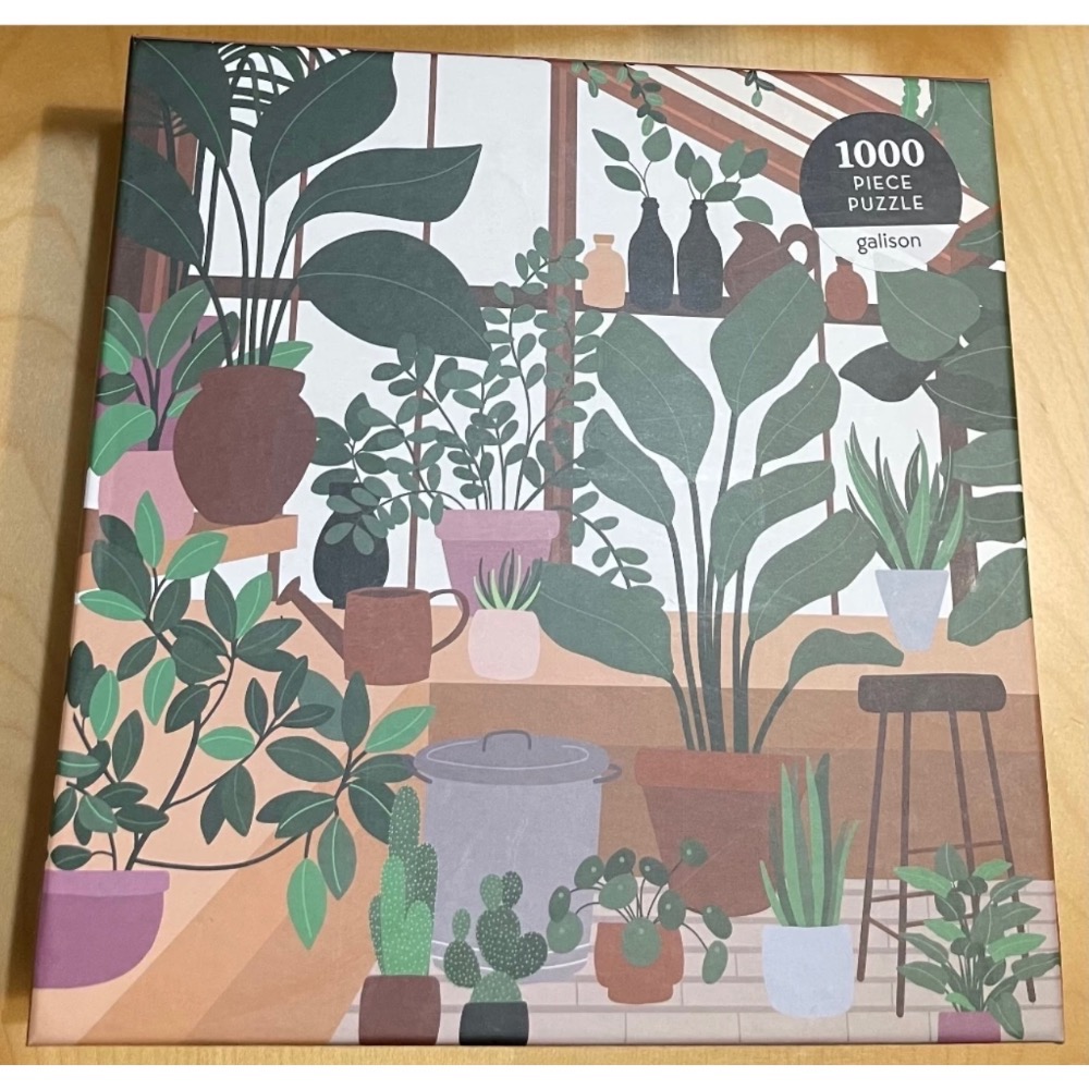 現貨 美國拼圖 Galison 1000片 House of Plants 植物之家 觀葉植物 正版-細節圖5