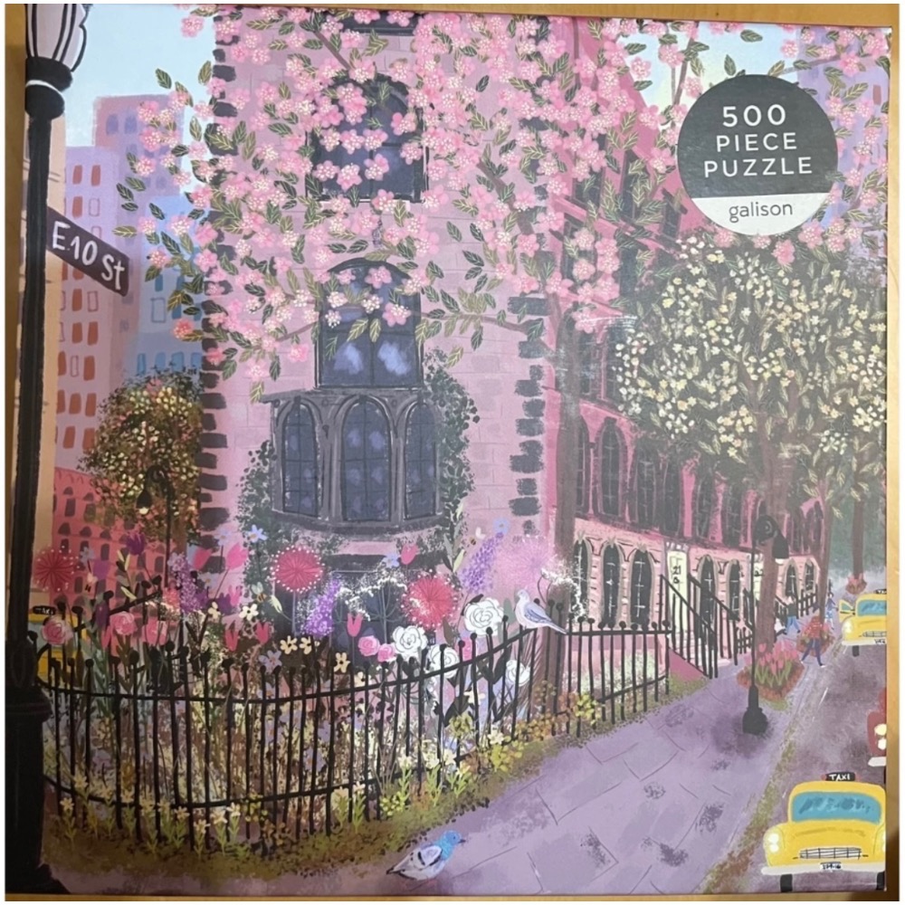 現貨 美國拼圖 Galison  500片 Blooming Streets 盛開的街道 正版-細節圖5