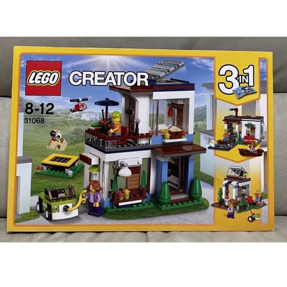 正版 絕版 樂高 LEGO 31068 Creator 現代住宅 全新 現貨-細節圖2