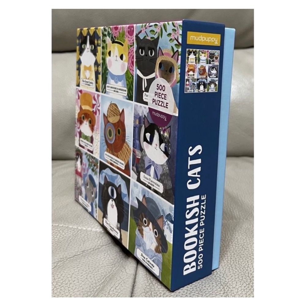 現貨 美國拼圖Galison  Mudpuppy 貓 500片 現貨 正版-細節圖6