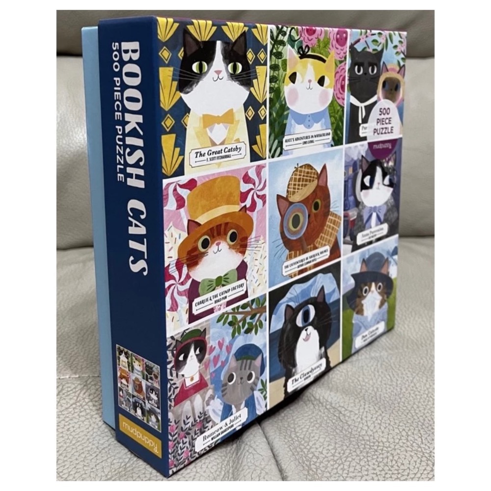 現貨 美國拼圖Galison  Mudpuppy 貓 500片 現貨 正版-細節圖7