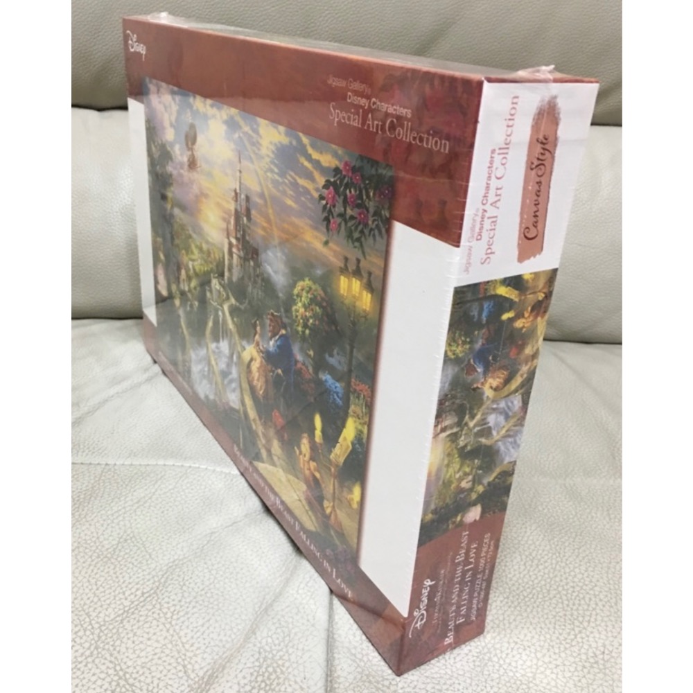 現貨 日本拼圖 Tenyo 迪士尼 美女與野獸 貝兒 1000片  現貨 正版-細節圖3