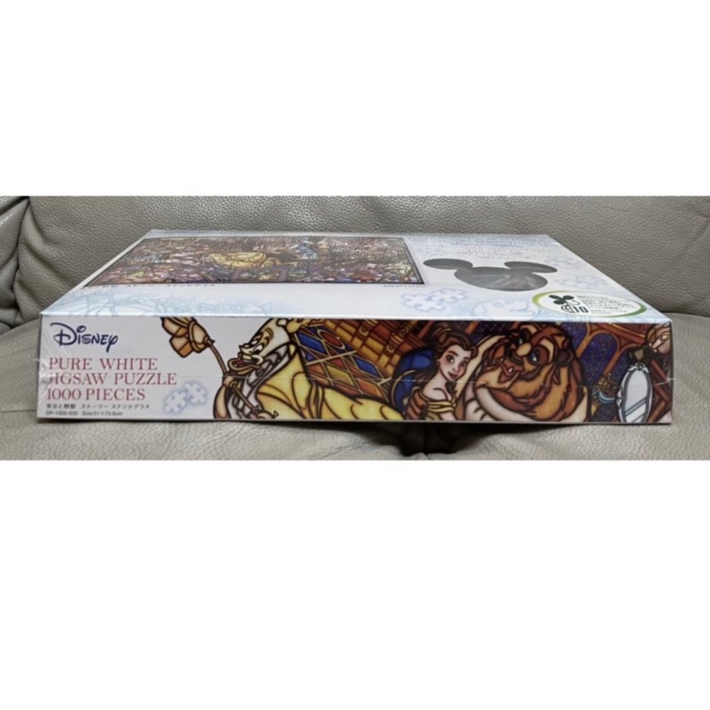 現貨 正版 日本拼圖 Tenyo 迪士尼 美女與野獸 1000片 環保塑膠拼圖 現貨 正版-細節圖3