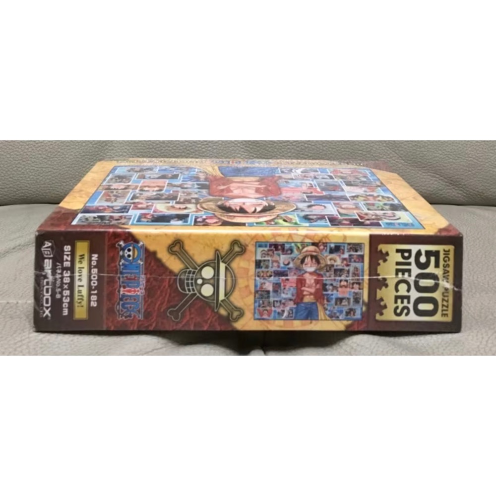正版 絕版 日本拼圖 Ensky 海賊王 航海王 one piece 我們愛魯夫 絕版 500片-細節圖4
