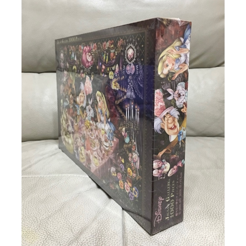 現貨 正版 日本拼圖 Tenyo 迪士尼 愛麗絲 夢遊仙境 下午茶 1000片 現貨 正版-細節圖3