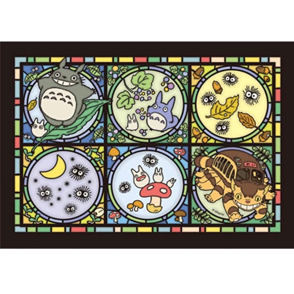 日本透明拼圖Ensky宮崎駿龍貓 魔女宅急便 神隱少女 油屋 天空之城 208片-細節圖3