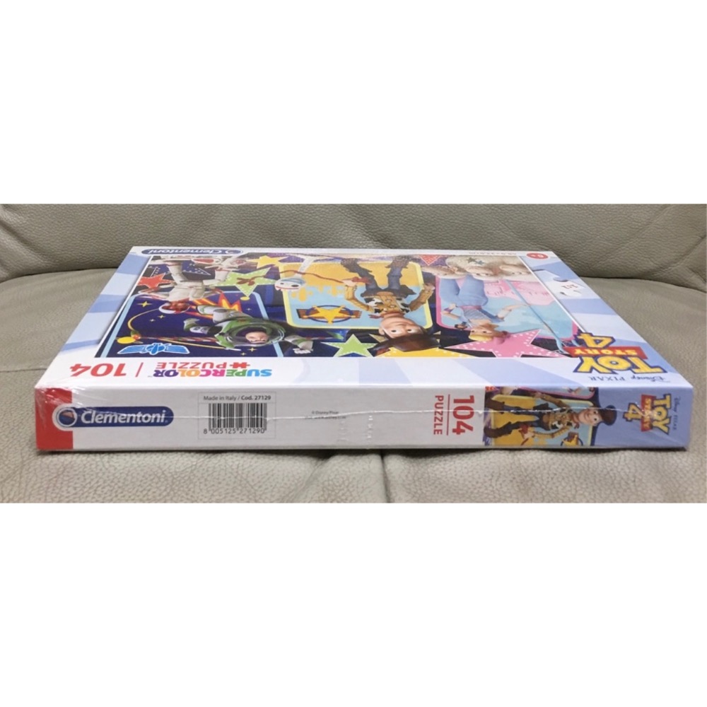 義大利拼圖 Clementoni 兒童幼兒拼圖 迪士尼 Toy Story 4 玩具總動員 104片 大拼片 現貨 正版-細節圖6