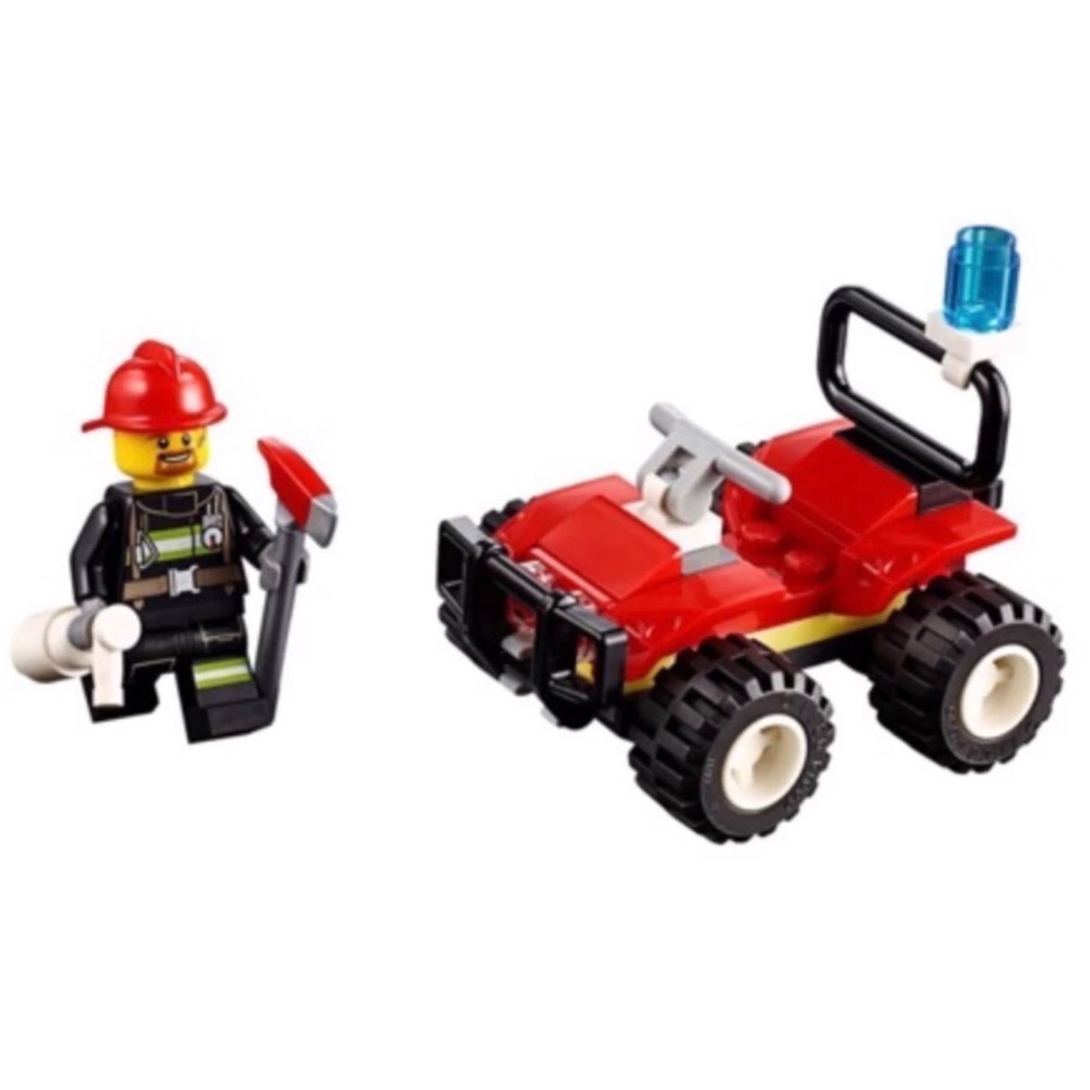 樂高 LEGO 30361 CITY 城市系列 消防車 正版-細節圖2