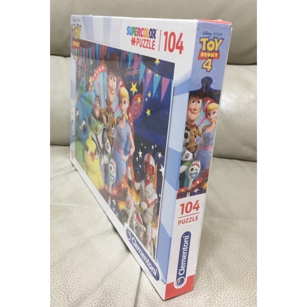 義大利拼圖 Clementoni 兒童幼兒拼圖 迪士尼 Toy Story 4 玩具總動員 104片 大拼片 現貨 正版-細節圖5