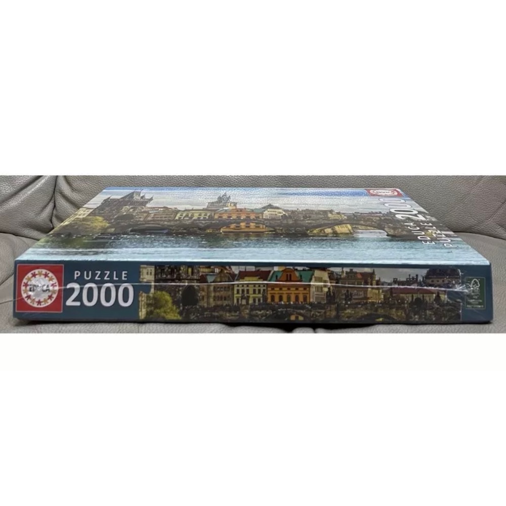 現貨 西班牙拼圖 Educa  Prague  捷克 布拉格 查理大橋 2000片 現貨 正版-細節圖7