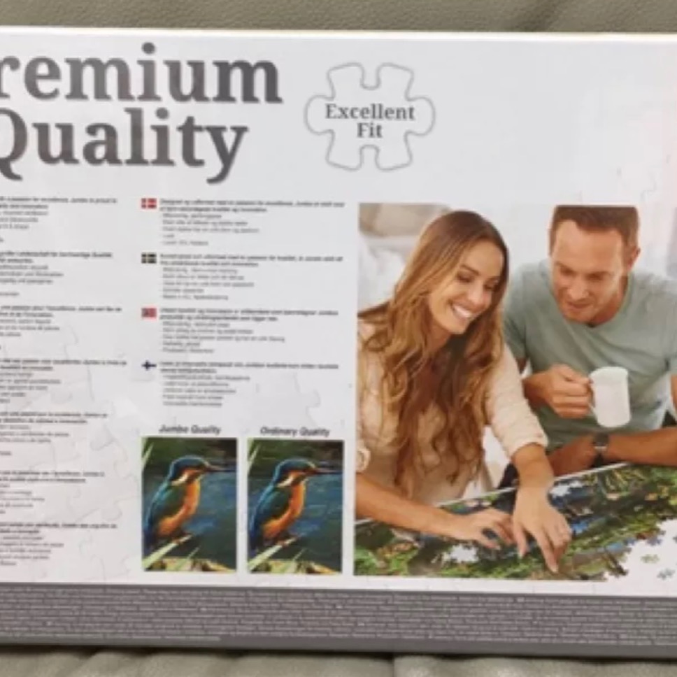 現貨 荷蘭拼圖 Jumbo 迪士尼 Disney 30週年限定 小美人魚 愛麗兒 1000片 現貨  正版-細節圖4