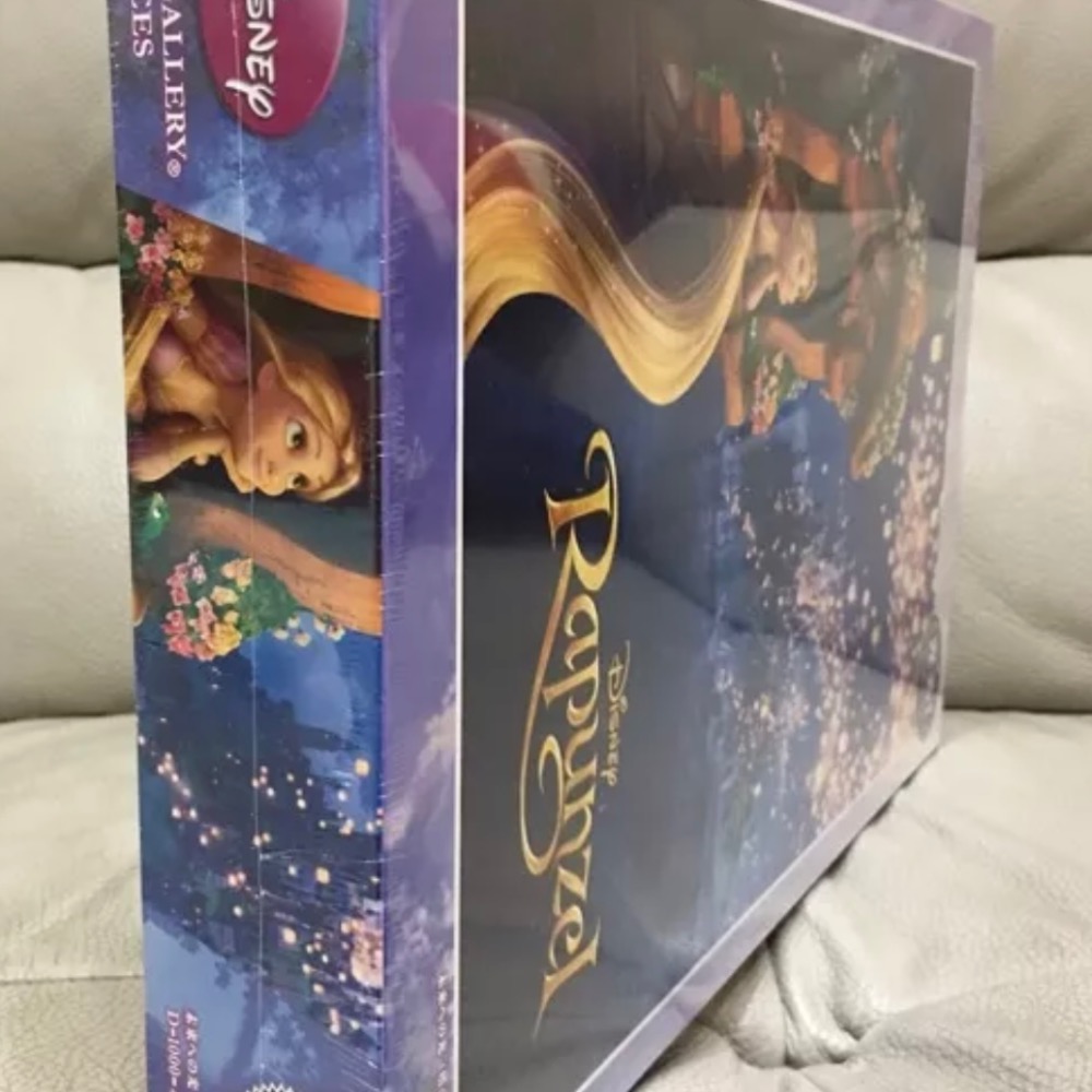 現貨 日本拼圖 Tenyo 迪士尼 魔髮奇緣 長髮公主 Rapunzel 樂佩 1000片 夜光 拼圖 正版-細節圖4